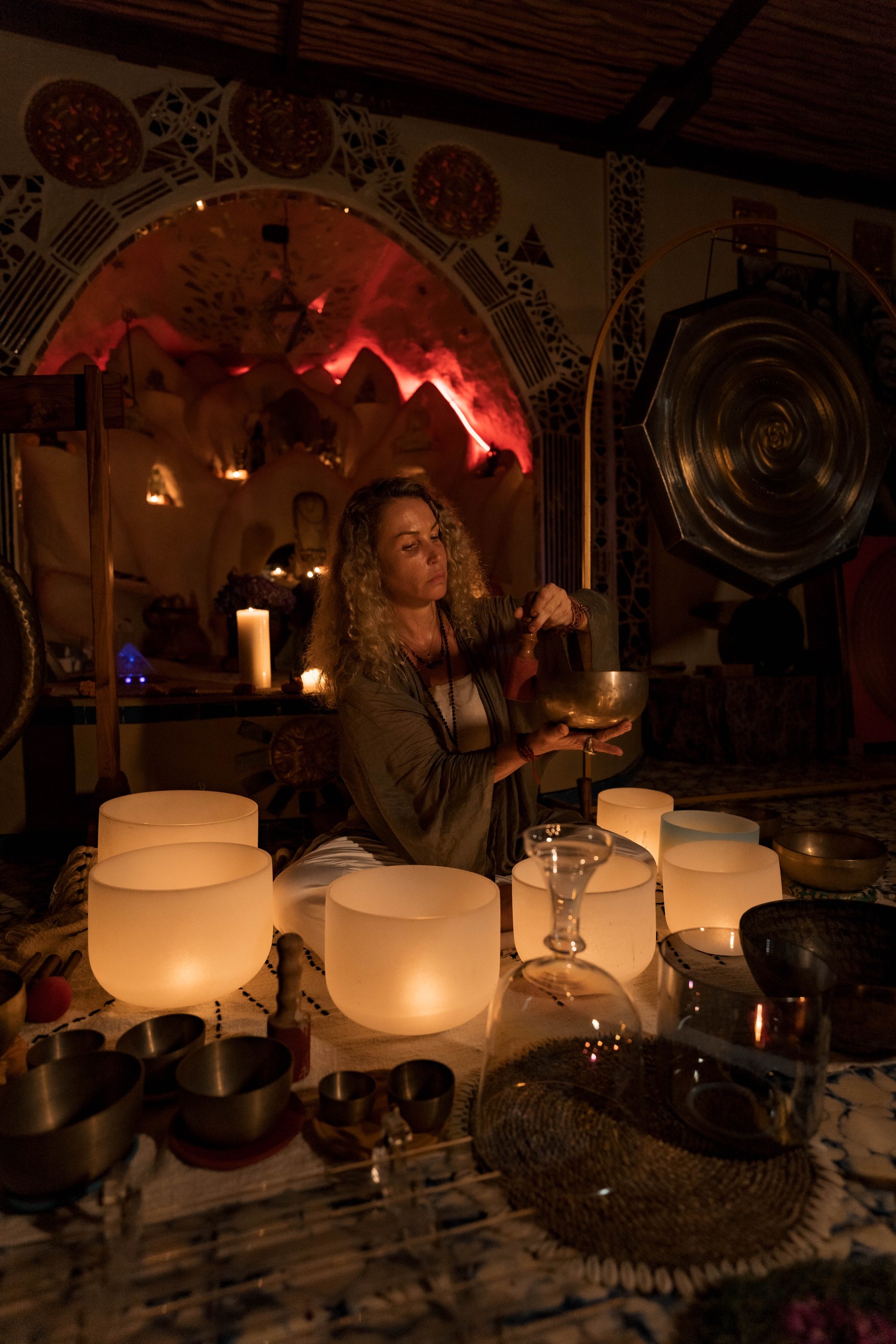 Night at Sacred Mandala